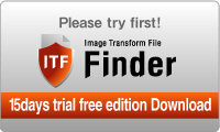 Please try first! ITF Finder 15days trial free edition Download