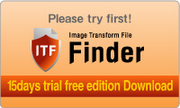 Please try first! ITF Finder 15days trial free edition Download